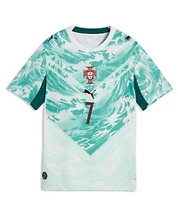 Puma Big Boys and Girls Cristiano Ronaldo White Portugal National Team 2026 Away Replica Jersey