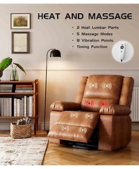 gaomon Oversized Wide Power Lift Recliner Chair
