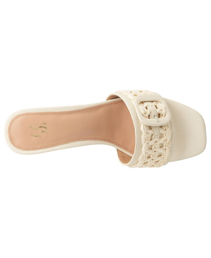 New York & Company Women's Lana Slides Sandals