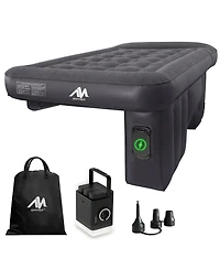 Ayamaya Car Air Mattress for Back Seat with Rechargeable Pump, Comfortable Travel Bed for Suv and Sedan Trips