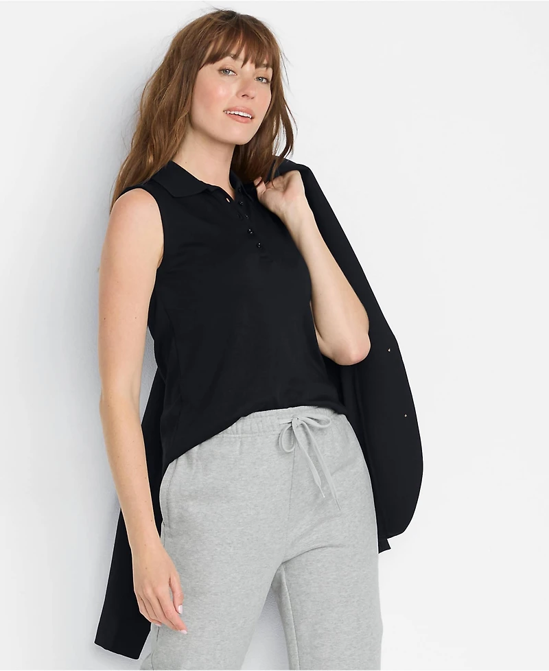 Lands' End Women's Supima Cotton Polo