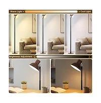 Artudatech Modern Led Lamp - 3 Color Temps, 10%-100% Dimming and Height Adjustable