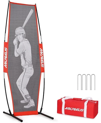 Aoligeijs Baseball Softball Batter Dummy,Pitching Target,Pitching Aid for Improved Accuracy