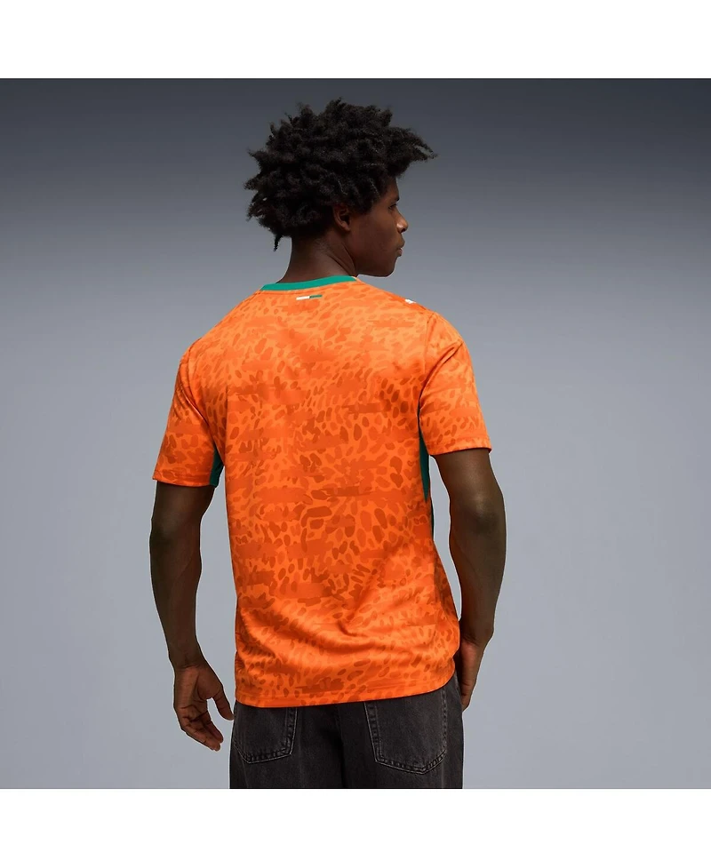 Puma Men's Orange Ivory Coast National Team 2026 Home Replica Jersey
