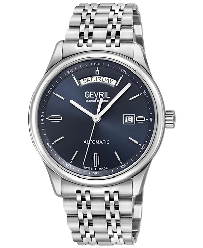 Gevril Men's Excelsior Swiss Automatic Bracelet Watch