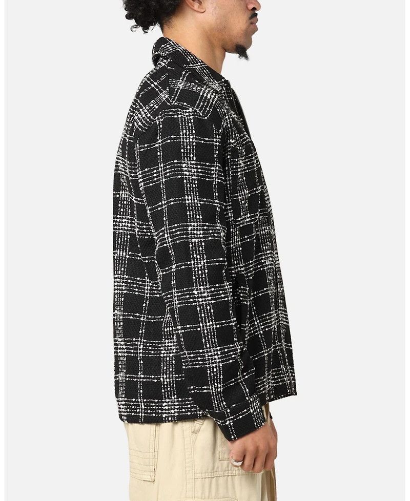 Xxiii Men's Boucle Tweed Zip Jacket