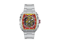 Invicta Men's 49221 Invicta Racing Quartz VD86 Plastic, Skeleton Dial Watch