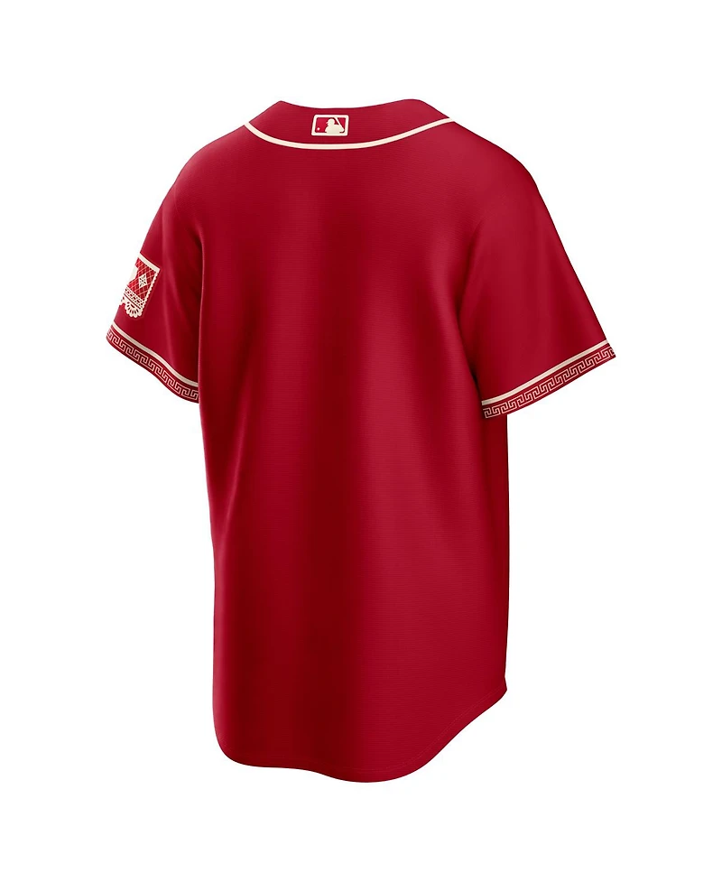 Nike Men's Red Texas Rangers 2026 City Connect Stadium Jersey
