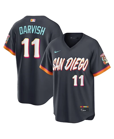 Nike Men's Yu Darvish Black San Diego Padres 2026 City Connect Stadium Jersey