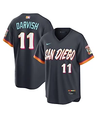Nike Men's Yu Darvish Black San Diego Padres 2026 City Connect Stadium Jersey