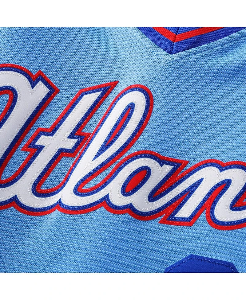 Nike Men's Ozzie Albies Powder Blue Atlanta Braves 2026 City Connect Stadium Jersey