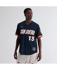 Nike Men's Manny Machado Black San Diego Padres 2026 City Connect Stadium Jersey