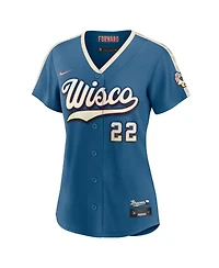 Nike Women's Christian Yelich Mineral Blue Milwaukee Brewers 2026 City Connect Stadium Jersey
