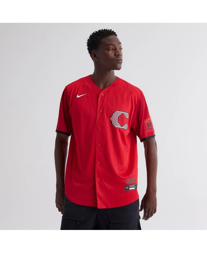 Nike Men's Red Cincinnati Reds 2026 City Connect Stadium Jersey
