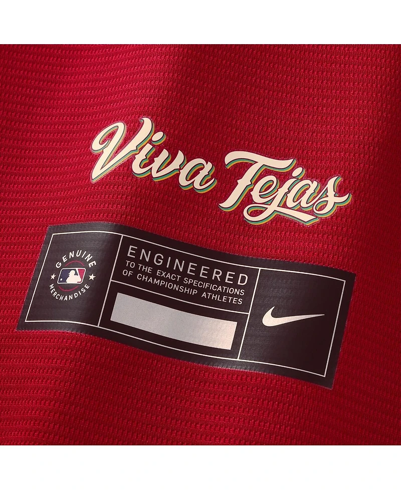 Nike Men's Nathan Eovaldi Red Texas Rangers 2026 City Connect Stadium Jersey