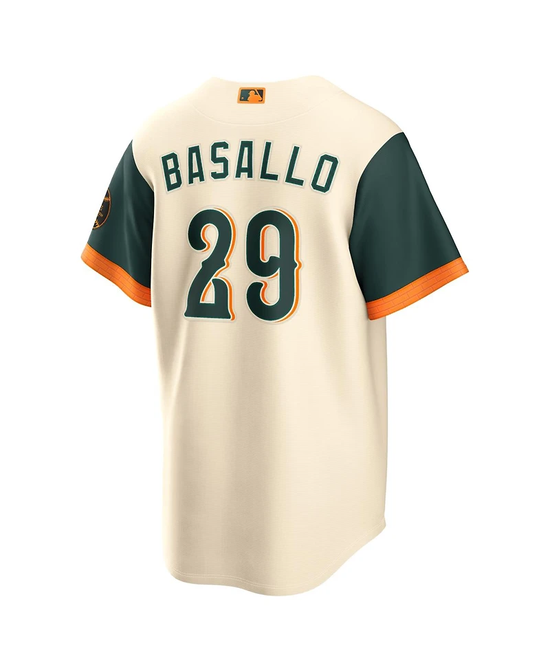 Nike Men's Samuel Basallo Natural Baltimore Orioles 2026 City Connect Stadium Jersey