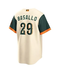 Nike Men's Samuel Basallo Natural Baltimore Orioles 2026 City Connect Stadium Jersey