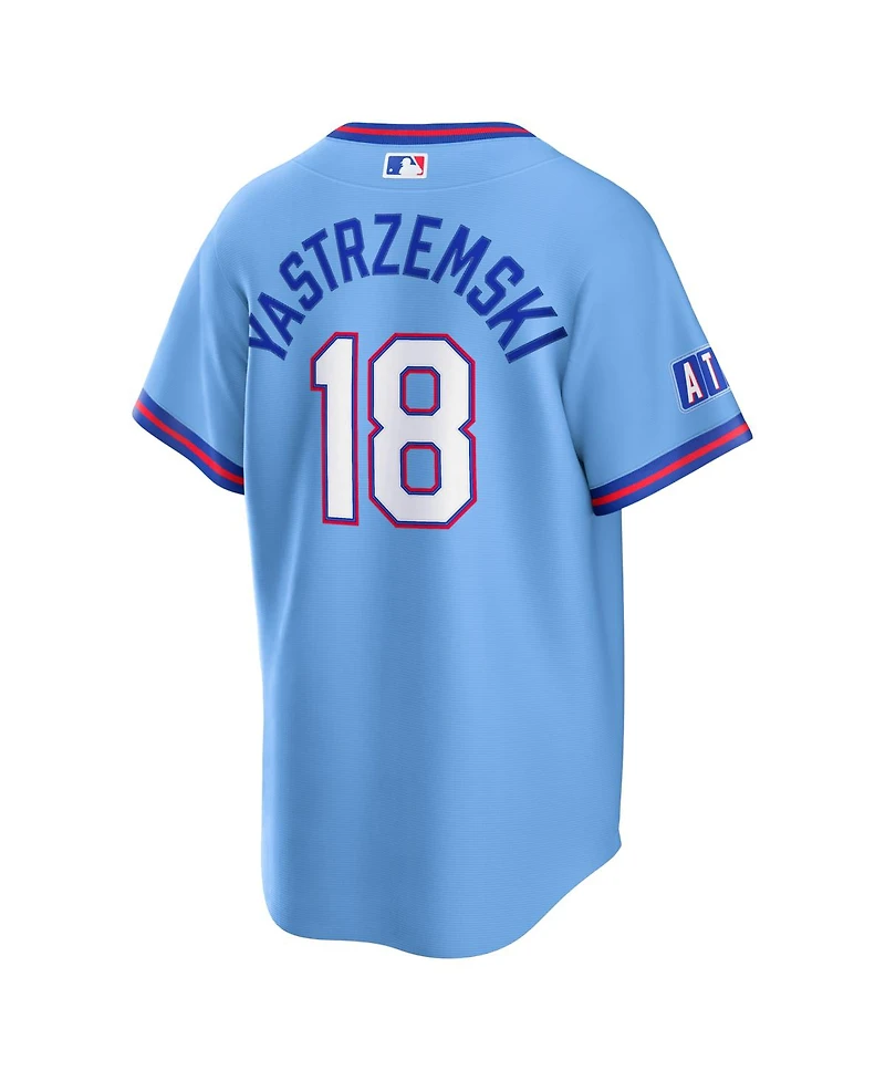 Nike Men's Mike Yastrzemski Powder Blue Atlanta Braves 2026 City Connect Stadium Jersey