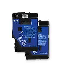 Brother P-Touch Tc10 TC 0.47 in. x 25.2 ft. Tape Cartridges for P-Touch Labelers (2/Pack