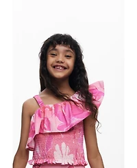 Desigual Girls Girls's Mini peplum floral skirt