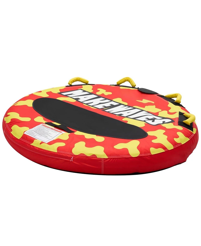 Mecale 2-Rider Inflatable Towable Tube 340 lbs Full Nylon Cover