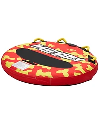 Mecale 2-Rider Inflatable Towable Tube 340 lbs Full Nylon Cover