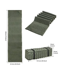 Gnuadz Foam Camping Pad Ultralight Closed Cell Mattress Waterproof Folding Sleeping Mat Outdoor Backpacking Yoga