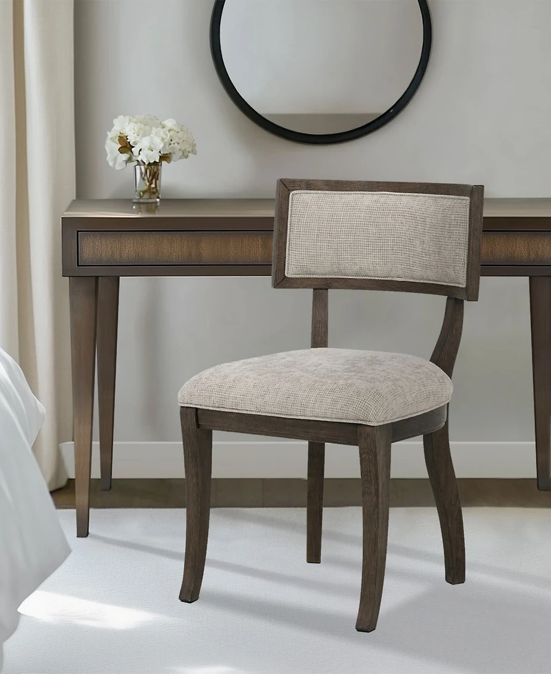 Madison Park Signature Marie Upholstered Split-Back Dining Chairs, Set of 2