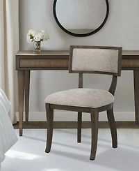 Madison Park Signature Marie Upholstered Split-Back Dining Chairs, Set of 2