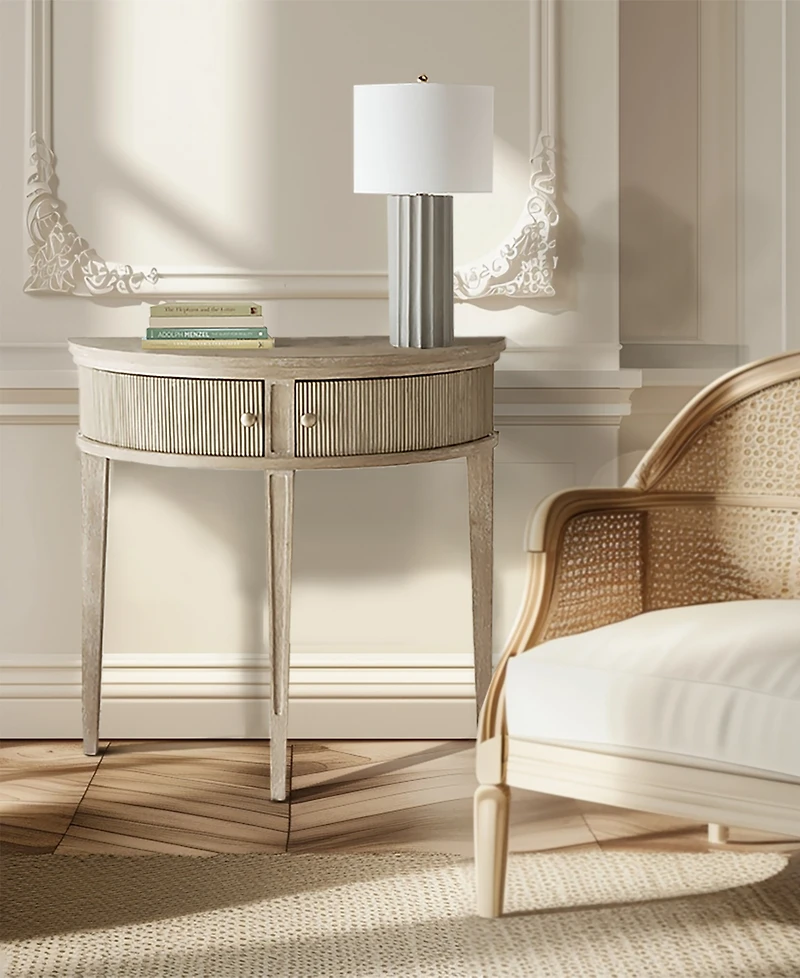 Martha Stewart Collection Crestview 36" Wood Storage Console Table