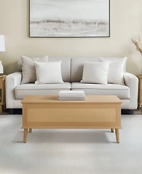 510 Design Teagan 42" Wood Lift-Top Coffee Table