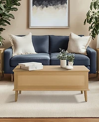 510 Design Teagan 42" Wood Lift-Top Coffee Table