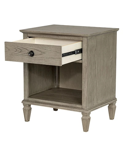 Madison Park Signature Victoria 24" One-Drawer Wood Nightstand