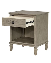 Madison Park Signature Victoria 24" One-Drawer Wood Nightstand
