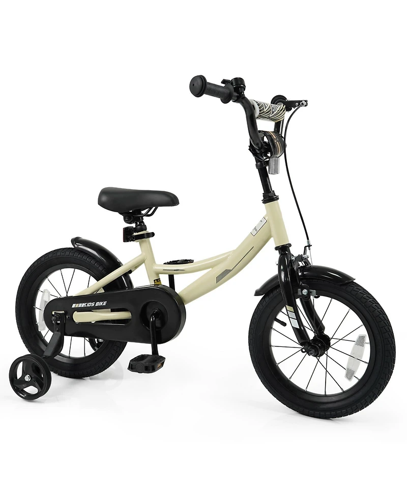 Slickblue Kids Bicycle Sport Style with Detachable Training Wheels Bike