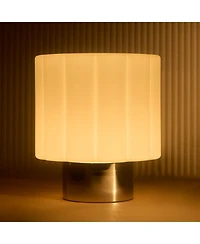 Brightech Addison Chrome Novelty Led Table Lamp with Dimmer