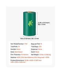 Cozito Dog Poop Bags Unscented