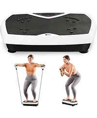 Lifepro Vibration Plate Exercise Machine with Magnetic Acupoints - Full Body Vibration Platform Lymphatic Drainage Massager