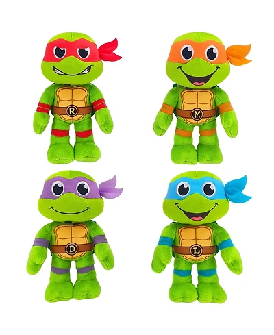 Legend Toys Tmnt 8 inch Basic Plush 4-Pack