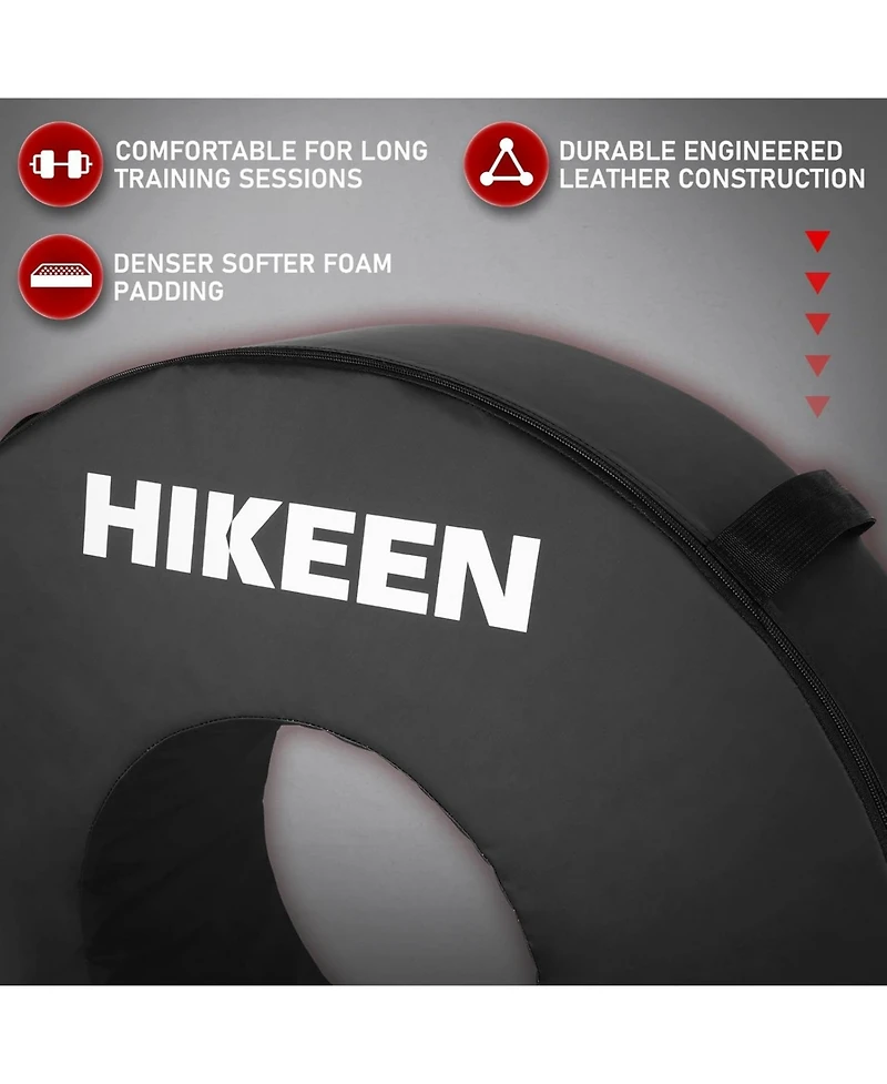 Hikeen 28" Football Tackle Wheel Dummy Denser Softer Foam Tackling Dummies for Football Youth - Tackling Wheel with Straps (1PCS)