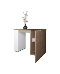 flynama Bar Kitchen Island with Hidden Storage