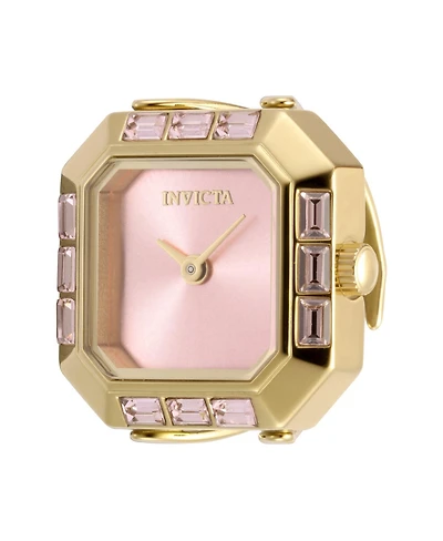 Invicta Women's Mini Ring Watch Quartz 2 Hand Dial Watch