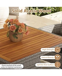 Gouun French Table and Dining Chairs