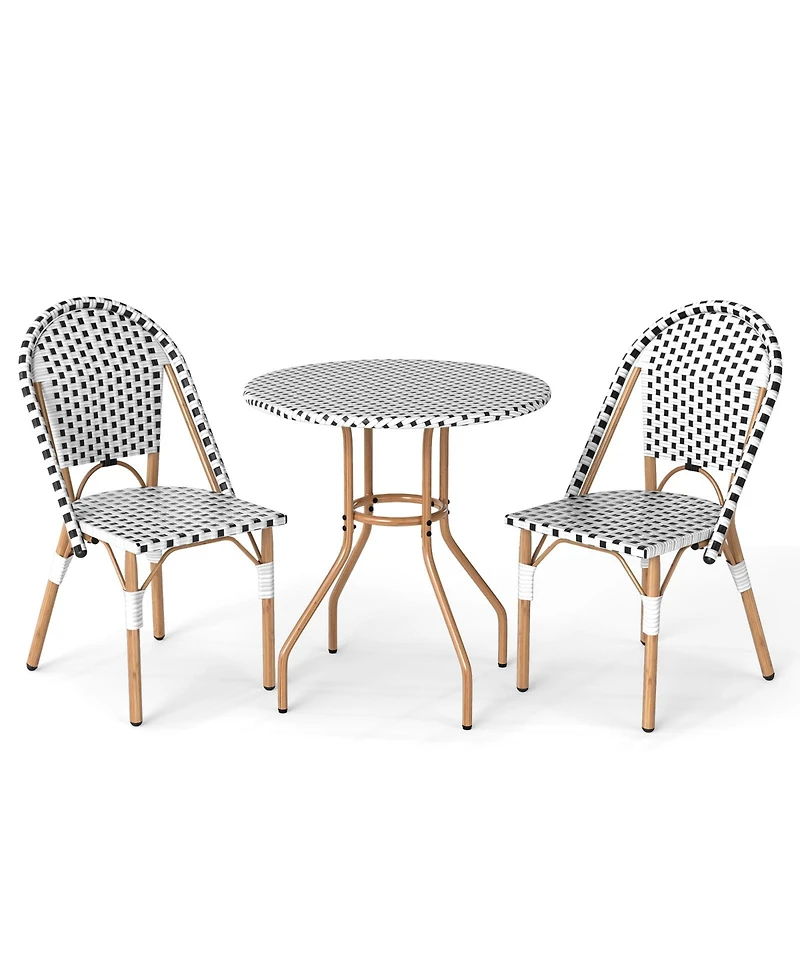 Gouun French Table and Dining Chairs