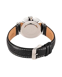 Porsamo Bleu Men's Rowan Genuine Leather Band Watch 1471DROL
