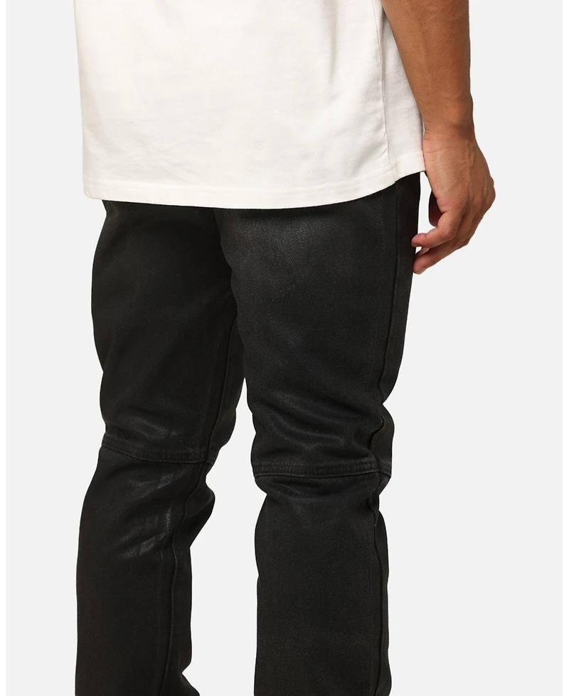 mnml Men's Bootcut Waxed Jeans