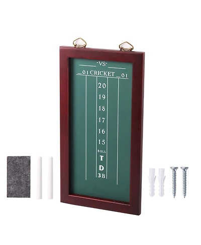 Gse Games & Sports Expert Large Chalk Dart Game Scoreboard with Chalks