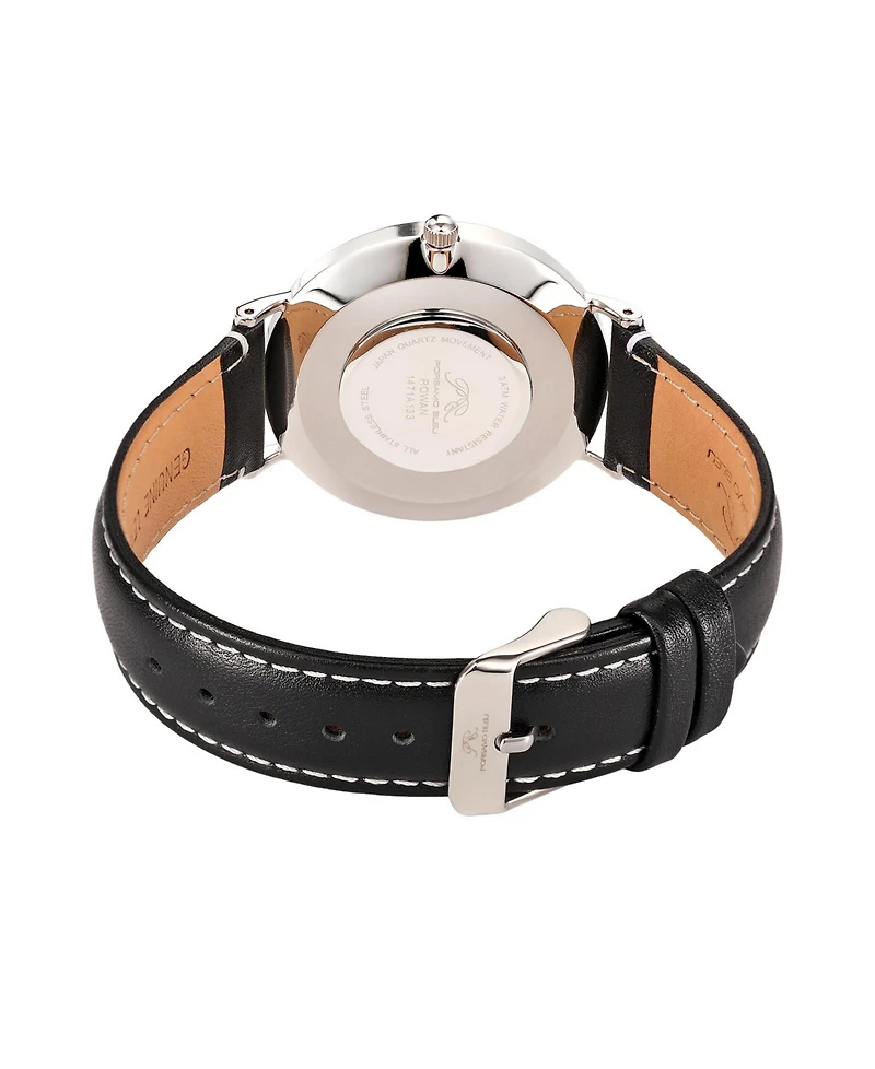 Porsamo Bleu Men's Rowan Genuine Leather Band Watch 1471AROL