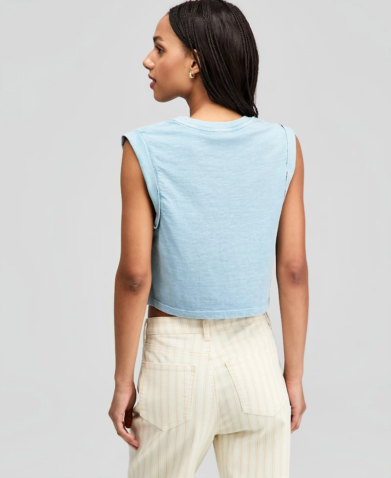 And Now This Women's Graphic-Print Muscle Tank Top, Macy's Exclusive