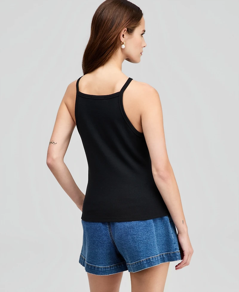 And Now This Women's High-Neck Sleeveless Tank Top, Macy's Exclusive